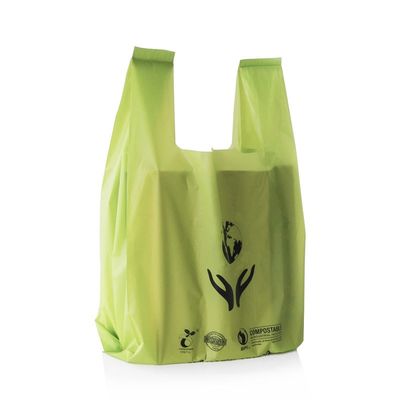 Αστμ D6400 Πιστοποιημένο Compostapak Bin Liners Compostable Polybags Custom