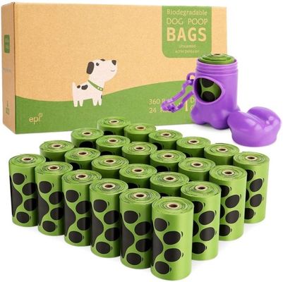 100pcs/roll 2,6 γαλόνια 10l Χερσαίο γραβάτα Βιοδιασπώμενα Απορρίμματα κουζίνας απορριμμάτων σκουπιδιών
