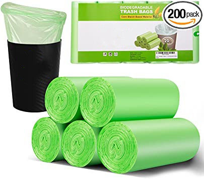 ΑΣ4736 Αμυλώδης αραβόσιτος Compostapak Bin Liners 30L Custom
