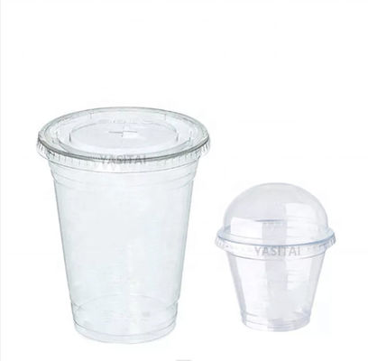 Απορριπτέα PLA 9 Oz Αποσυστατέα Κύπελλα Σχήμα U Προσαρμοσμένη εκτύπωση