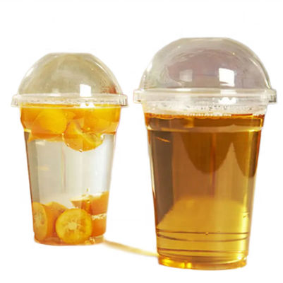 Απορριπτέα PLA 9 Oz Αποσυστατέα Κύπελλα Σχήμα U Προσαρμοσμένη εκτύπωση