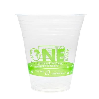 Διαυγές καφέ Βιοδιασπώμενα φλιτζάνια PLA 7oz/9oz/10oz