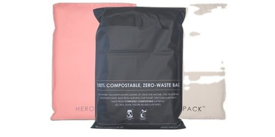 OEM βιοδιασπώμενες Poly Mailers σακούλες αυτοκόλλητες οικολογικά φιλικές