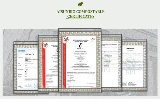 Προσαρμοσμένα Poly Compostable Bubble Mailers Βιοδιασπώμενες σακούλες αποστολής